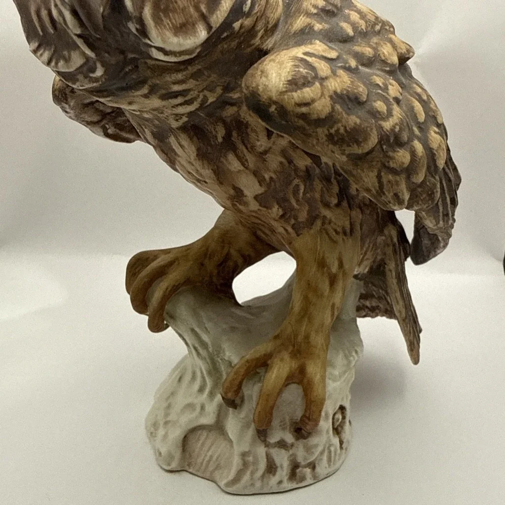 Vtg 1969 Goebel Hummel‎ W Germany Screech Owl Porcelain Bird Figurine CV99 Matte